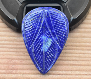 Lapis Lazuli แกะสลักหินสีฟ้า,หินอัญมณีสีฟ้า Cabochons ขายส่ง - Product Image 5