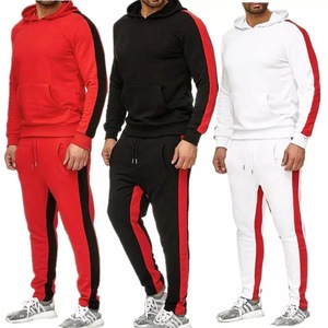 2024 prix de gros personnalisé imprimé USA & tailles européennes contraste couleurs sport unisexe grande taille survêtement écologique - Product Image 4