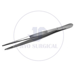 Fórceps de acero inoxidable de alta calidad, fórceps de pulgar quirúrgico de 14cm para uso médico y de laboratorio - Product Image 4