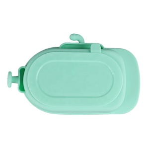 Plaque d'aspiration en Silicone pour bébé, 2 pièces, de plaque de laçage avec Led sans BPA s'adapte à la plupart des plateaux à chaises hautes - Product Image 4