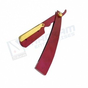 <b>Men</b> Vintage Straight Edge Stainless Steel Hair Shaper Barber <b>Razor</b> - Product Image 1