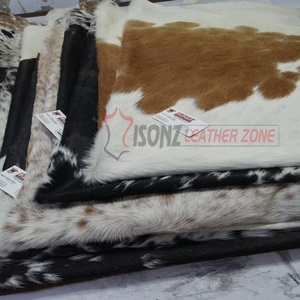 Peau de poils de peau de vache naturelle à des fins diverses sacs tapis ceintures meubles canapés chaussures bagages rideaux oreillers finis - Product Image 3