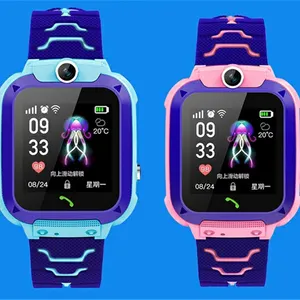 Новый GPS для обнаружения потерянных ключей анти-потерянный детские часы телефон игрушка в подарок из водонепроницаемого материала для детей Q12 Смарт-часы