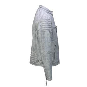 Blouson en cuir homme, de motard, vêtements de sport à la mode - Product Image 2