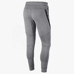 Survêtement Slim Fit pour hommes avec sweat à capuche zippé et pantalon de jogging Vêtements de sport décontractés Ensemble d'entraînement et de fitness Vêtements en gros - Product Image 5