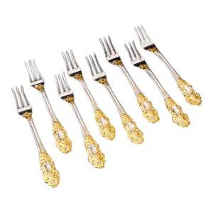 Meilleures ventes Ensemble de fourchettes en aluminium Forme et taille personnalisées Couverts Fast Food Dining Essentials Durable - Product Image 6