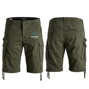 Short Cargo OEM Haute Qualité Mode Designer Premium Marque Personnalisée Hommes Pantalons Courts en Coton Cortos De Fitness Shorts Cargo. - Product Image 1