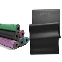 Yewayoga Eco Friendly yoga mat antiscivolo riciclato nero 5mm Pu yoga mat stampa gomma naturale lulu lemon 5mm Pu Yoga Mat