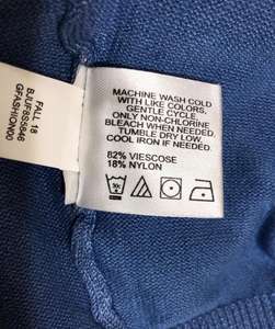 เสื้อสเวตเตอร์แขนยาวคอกลมผ้าวิสโคสลำลองสำหรับผู้ชาย แบรนด์แท้ ของแท้จากโรงงาน  สินค้าส่วนเกินจากบังกลาเทศ เหมาะสำหรับฤดูหนาว - Product Image 6