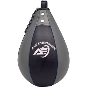 Speed Ball Boxing <b>Cow</b> Hide Leather MMA Speed Bag Muay Thai Training Speed Bag Punching Dodge Striking Bag Kit - Product Image 3