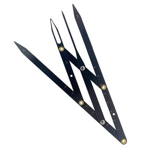 Regla Proporcional Dorada para Cejas Permanentes, Guía de Medición Simétrica para Tatuaje de Cejas, Herramienta de Medición - Product Image 1