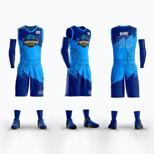 Uniforme de basket-ball avec design entièrement sublimation, uniforme de haute qualité, style tendance, logo et taille personnalisés - Product Image 1