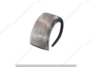 Taza de cerveza de cerámica medieval de cuerno vikingo - Product Image 6