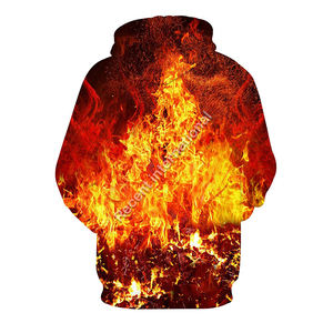 ราคาโรงงานออกแบบของคุณเอง100% เต็มระเหิด Hoodies โพลีเอสเตอร์ Hoodie - Product Image 3