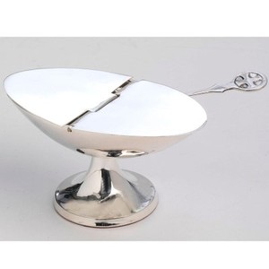 Bateau simple en laiton plaqué or fournitures d'église cuivworld inde - Product Image 5
