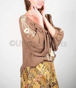 2020 New Fashion Summer Blouses Elegant Women Shirts and Blouses Ladies <b>Sexy</b> Ruffles Long Sleeve Blouses - Product Image 2