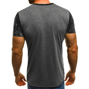 OEM Gros Logo Personnalisé Impression 100% Coton Tendance T-shirt Hommes Plaine T-shirt - Product Image 2