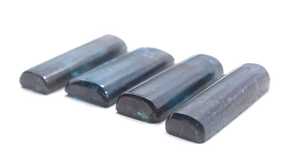 Belle mousse de Kyanite naturelle, 4 pièces brillantes, de qualité géniale, forme Rectangle lisse, Cabochons de pierres précieuses en vrac - Product Image 2