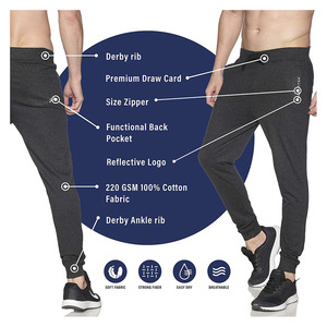 Ropa de alta calidad para hombre, pantalones informales ajustados para correr, nuevos - Product Image 6
