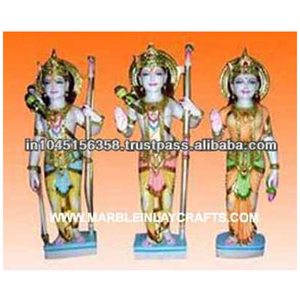 Marble Statues of Lord Ram Sita Laxman - Product Image 1