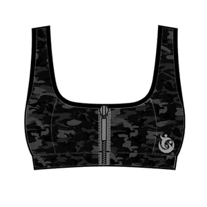Striped Cotton Cross Straps Sports Bra for Women | Yoga Top for Running and  Fitness