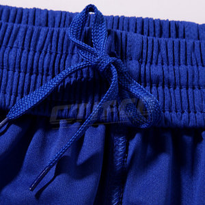 Shorts de sport pour hommes de haute qualité, solides, décontractés, respirants, imperméables, avec fermeture à cordon, personnalisables, en toile, polyester/coton, service OEM - Product Image 3