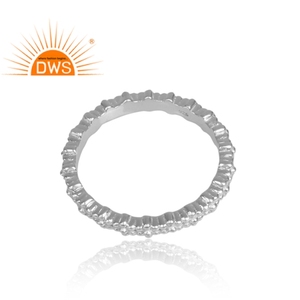 Classical Handmade Crown Shaped Fine 925 Sterling <b>Silver</b> <b>Statement</b> <b>Ring</b> Jewelry Manufacturer - Product Image 3