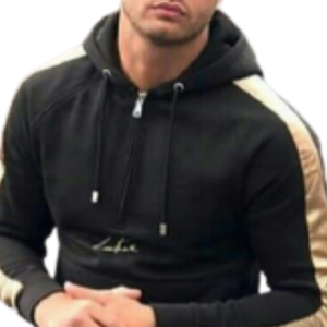 Nouvelle arrivée de survêtements de fitness personnalisés pour hommes pantalons imprimés à rayures latérales techniques de haute qualité - Product Image 2