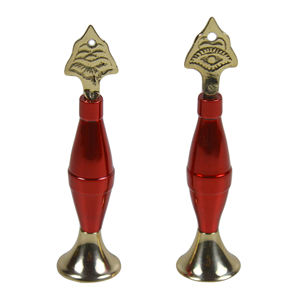 Caja de Delineador de Ojos de diseño moderno, macetas de Metal de latón, pulido decorativo, acabado Natural, para almacenamiento de polvo de ojos - Product Image 5