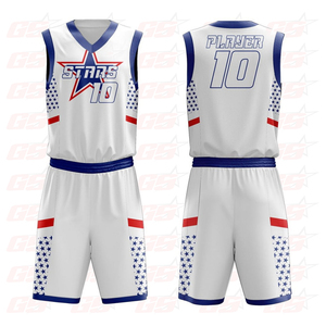 Camisetas de baloncesto con logotipo personalizado para hombre, venta al por mayor, color blanco - Product Image 4