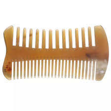 Peine para Barba y Cabello con Diseño Elegante, Peine de Cuerno Natural Hecho a Mano, Peine de Cuerno de Alta Calidad de Axiom Home Accents - Product Image 3