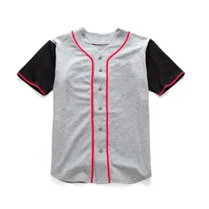 Camisetas de béisbol de alta calidad, ropa barata en blanco, venta al por mayor - Product Image 1