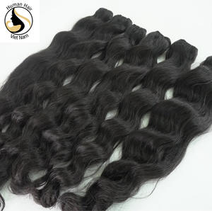Cabello humano 100% natural, Remy sin procesar químicos, ondulado, vietnamita - Product Image 4