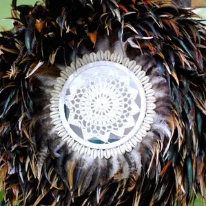 Bali Trend Home Decor Juju Hats African home Decoration feather 100% handmade unique