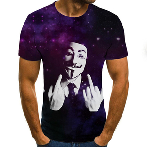 เสื้อยืดโออีเอ็มพลัสไซส์สำหรับผู้ชาย พิมพ์ลายแบบซับลิเมชั่น รับทำโลโก้ตามสั่ง เสื้อยืดลายกราฟิกสำหรับผู้ชาย พิมพ์ลายเสื้อยืดแบบซับลิเมชั่น เสื้อยืดเปล่าสำหรับพิมพ์ลาย - Product Image 6
