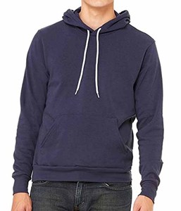 Bella + Canvas Unisex Poly-Cotton 450 Gsm Sudadera con capucha personalizada Diseña tu propio Jersey Sudaderas con capucha personalizadas - Product Image 4