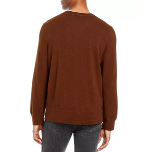 Sudadera con capucha para hombre de felpa francesa 100% algodón orgánico, personalizada 2026, con logo bordado, de alto gramaje, en blanco para estampado - Product Image 3