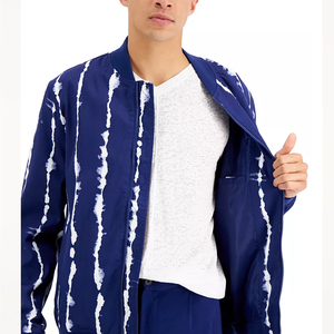 Nuevas chaquetas de bombardero universitarias con botones unisex de invierno para hombres en precio al por mayor - Product Image 3