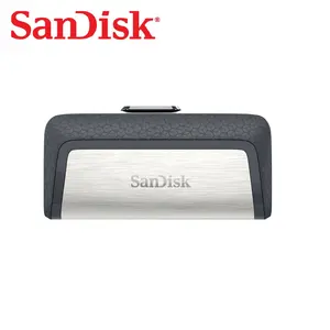 SanDisk 울트라 듀얼 드라이브 USB Type-C USB 3.1 Gen 1 플래시 드라이브 SDDDC2-016G-G46 16GB 미니 pendrive