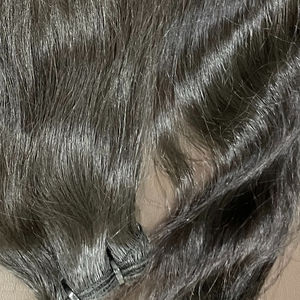 Haute qualité Double wefted vague de corps naturel vierge Temple indien Extensions de cheveux cuticules alignés faisceaux traités à la Machine - Product Image 1