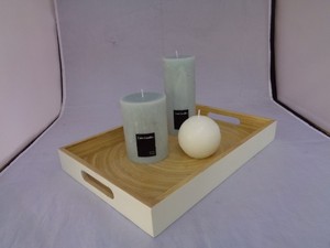 Rainbow <b>Paraffin</b> Pillar Candle in Glass Jar for Home Decor - Product Image 5