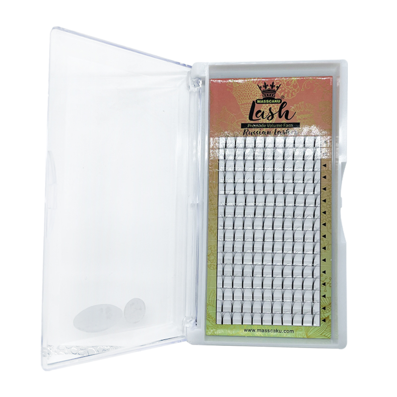 Индивидуальный объем накладных ресниц с логотипом на заказ