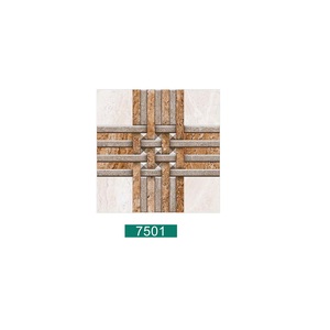 Baldosas de porcelana de superficie brillante decorativas con diseño de cuerda antigua 40x40cm - Product Image 1
