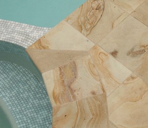 Carreaux de pierre Palimanan jaune naturelle de qualité supérieure pour l'extérieur, antidérapants, pour revêtements muraux et sols, finition polie, design moderne pour les parcs - Product Image 5