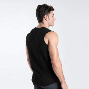 Vente en gros de débardeurs de sport PIHA SPORTS personnalisés pour hommes, 5 pièces, 100% coton, coupe ajustée, respirants, séchage rapide, grande taille, col rond - Product Image 4