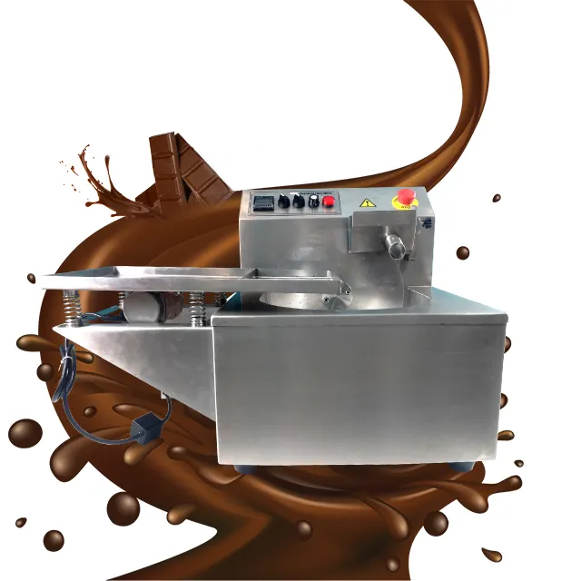 Machine rotative pour Bar au chocolat, avec Table vibrante, pour couvrant et estomper,