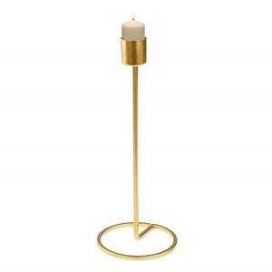 <b>Brass</b> Metal Taper Candlesticks Indoor Decorative Home Lighting Accessories <b>Candle</b> <b>Holder</b> for Home Metal <b>Candle</b> Stand - Product Image 2