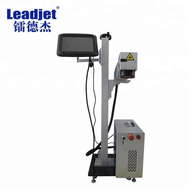 30 W Fiber laser marking machine for metal and hard material printing