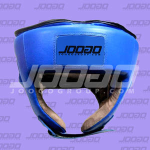 Protector de cabeza de boxeo, material de cuero, protección completa, diseño personalizado - Product Image 2