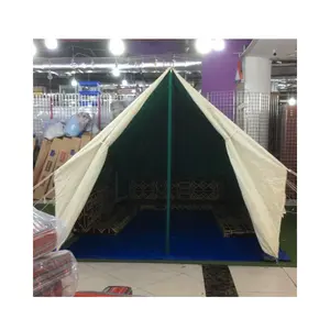 Tenda Pesta Piknik Kanvas Qatar Portabel Cocok untuk Tenda Berkemah Di Padang Pasir Luar Ruangan Di Arab Saudi dan Timur Tengah